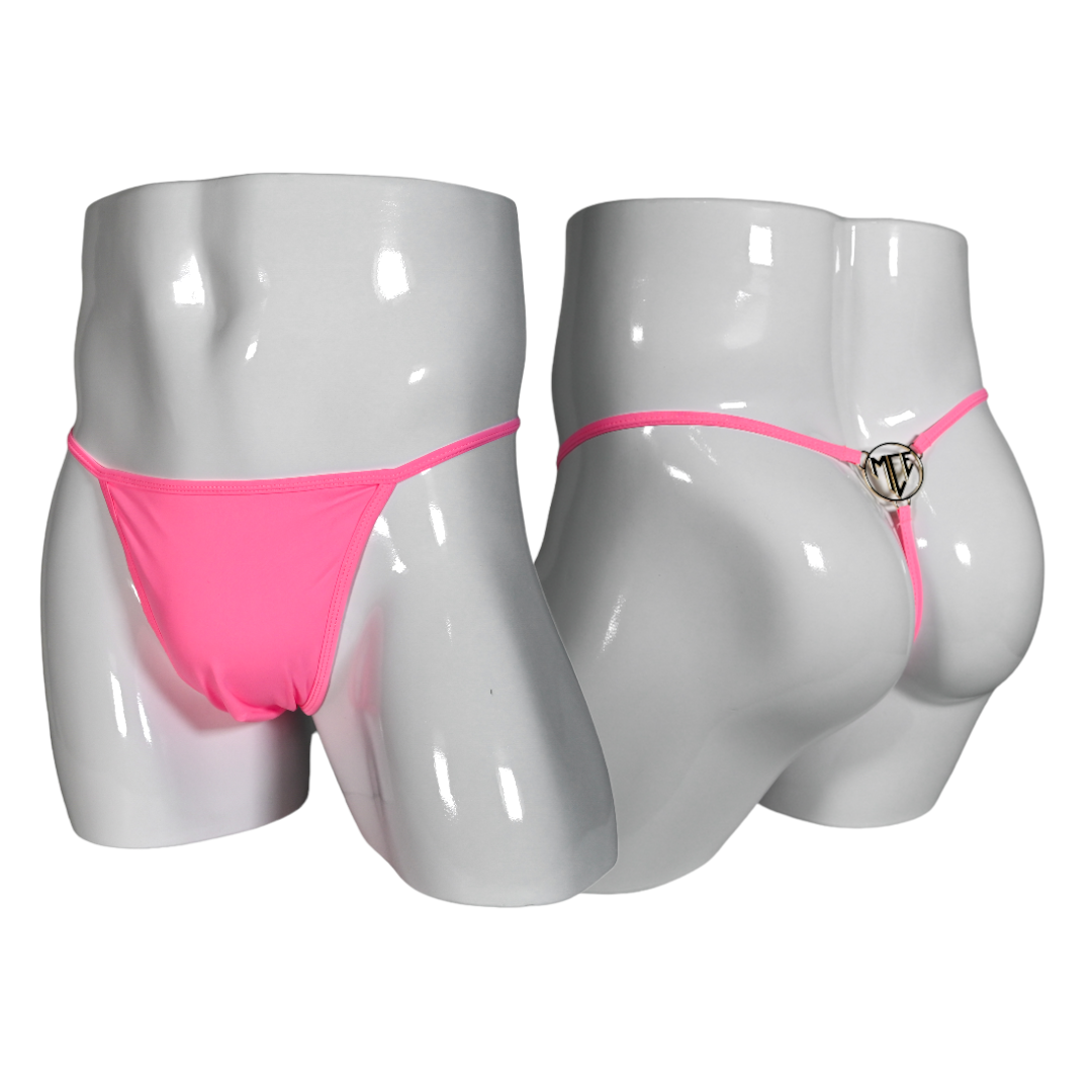 G String Neon Pink Xl - MC-CQ100PNKXL – bbeslingerie