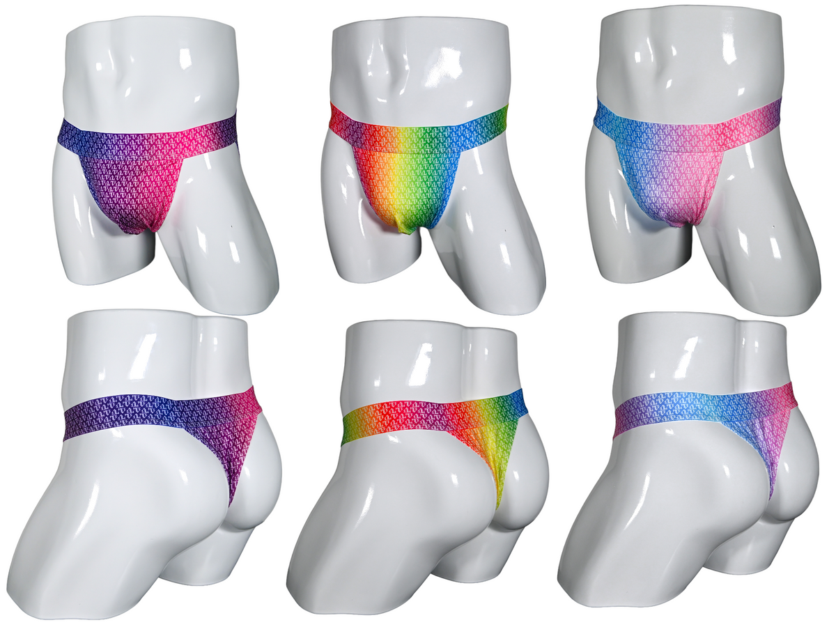 pride monogram MCE logo thong 3 pack – MCE Creations