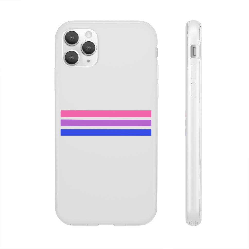 Bi flag phone Cases