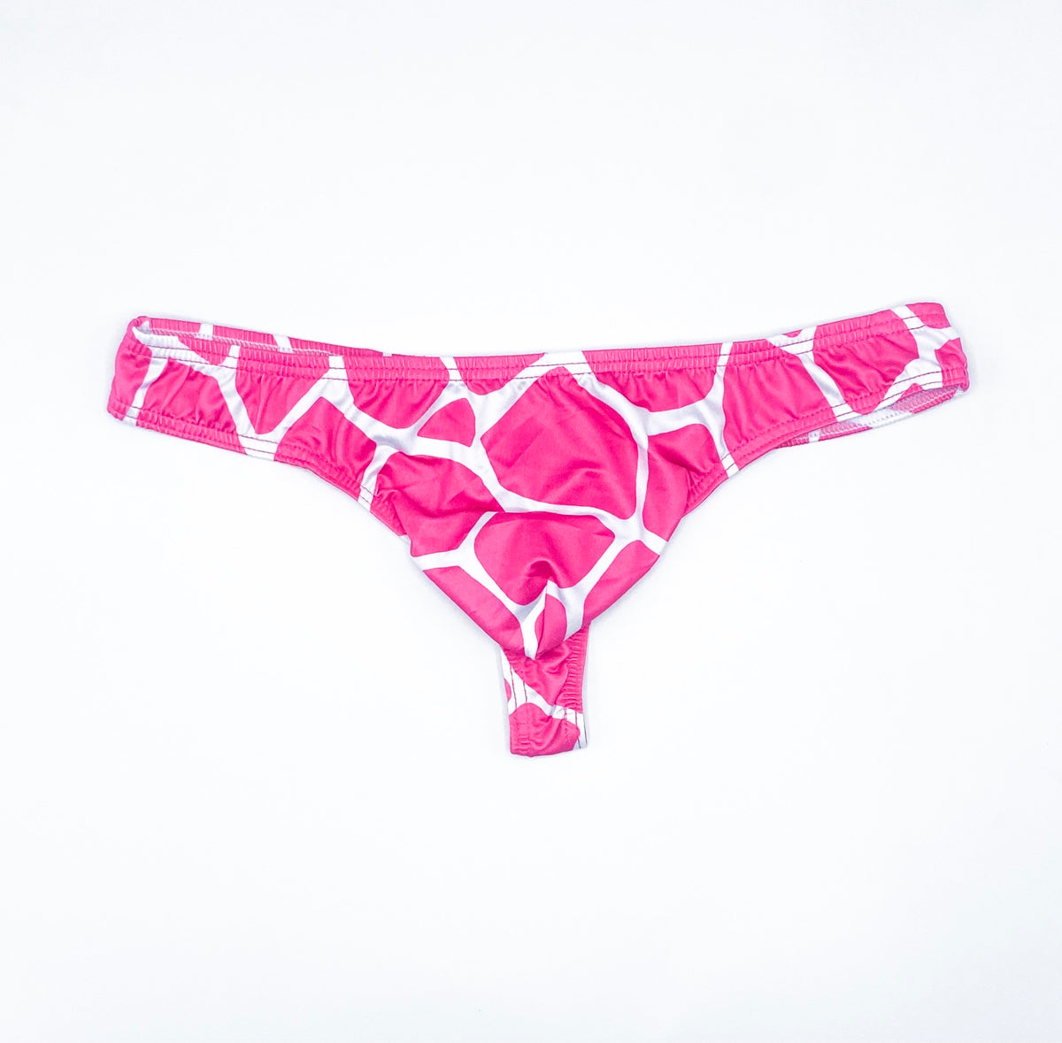 pink monogram MCE logo thong – MCE Creations