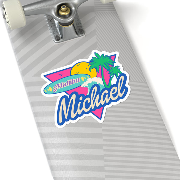 Malibu Michael Stickers