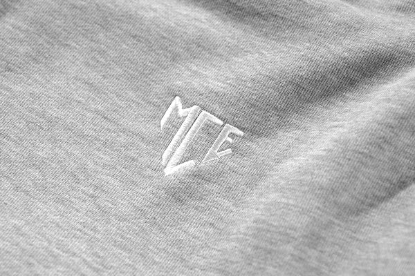 Gray MCE quarter zip hoodie