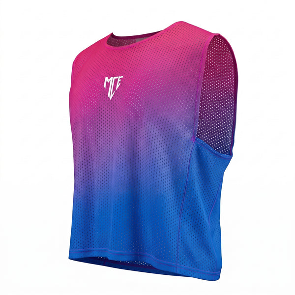 bi pride cropped mesh tank - MCE Creations
