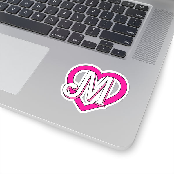 M heart  Stickers
