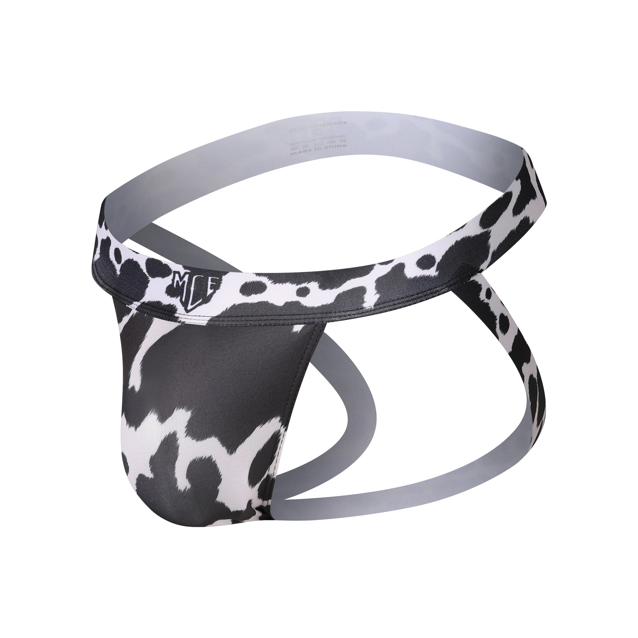 cow print MCE jock strap