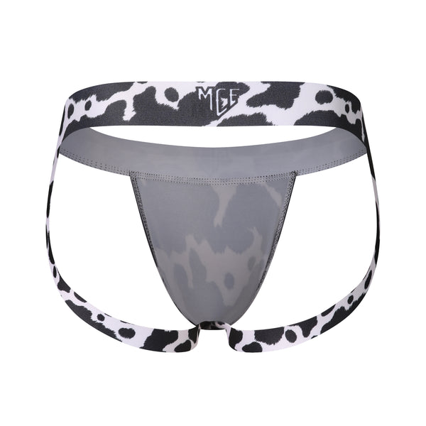 cow print MCE jock strap