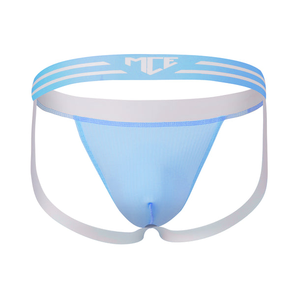 sky blue MCE jock strap - MCE Creations