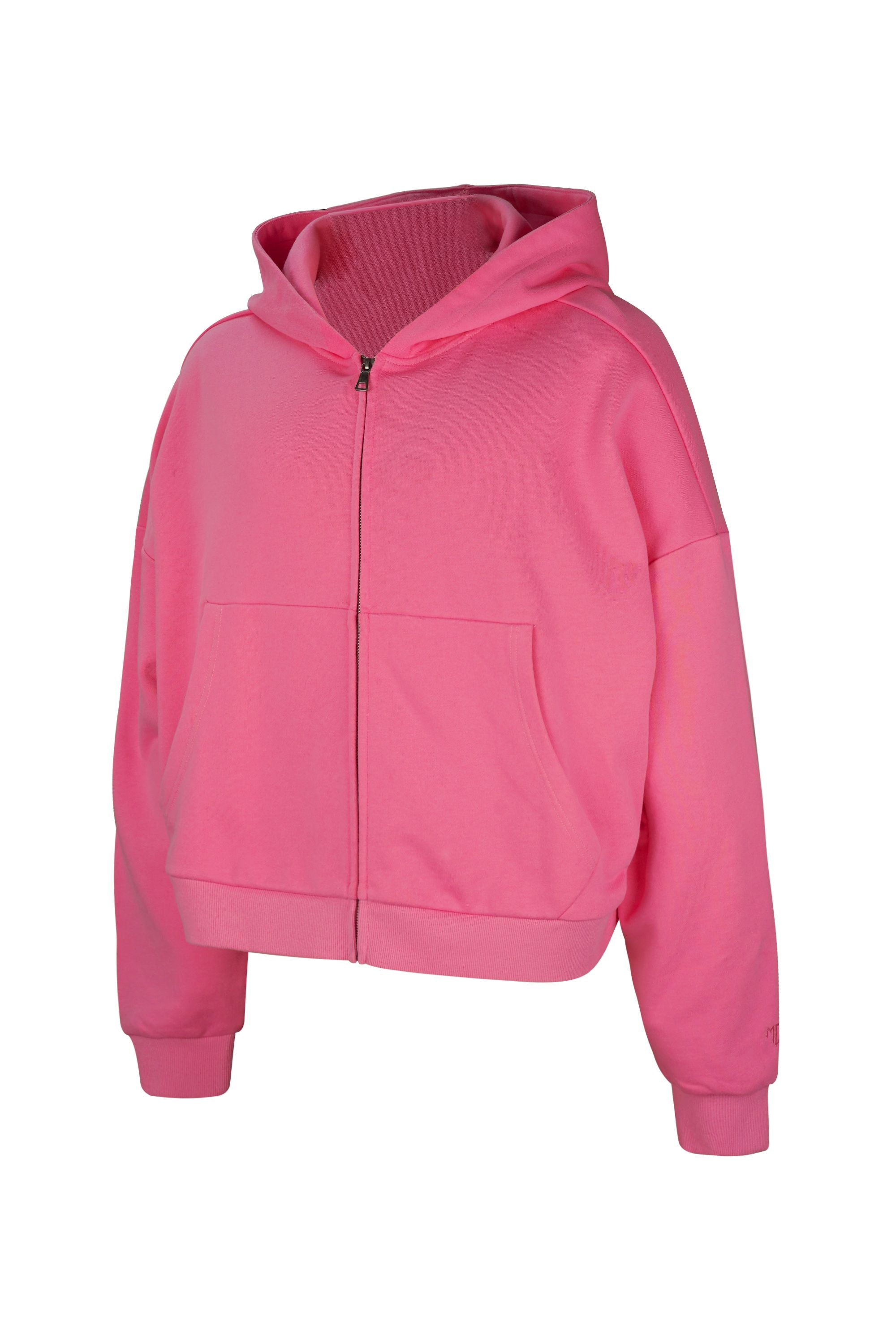 Popular Pink MCE boxy hoodie