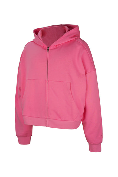 Popular Pink MCE boxy hoodie