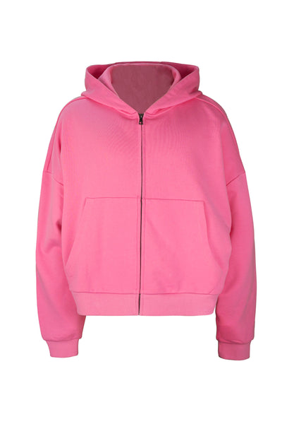 Popular Pink MCE boxy hoodie