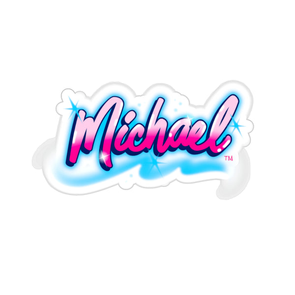 Malibu Michael airbrush Stickers