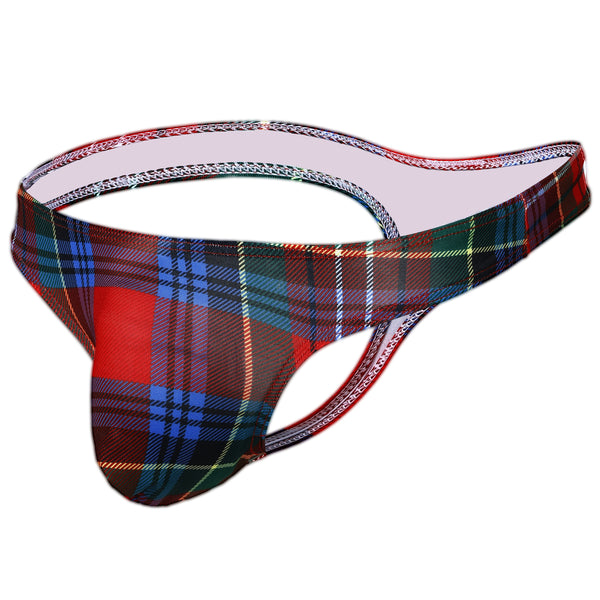 Vintage plaid MCE thong