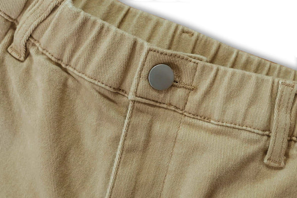 khaki stretch MCE shorts