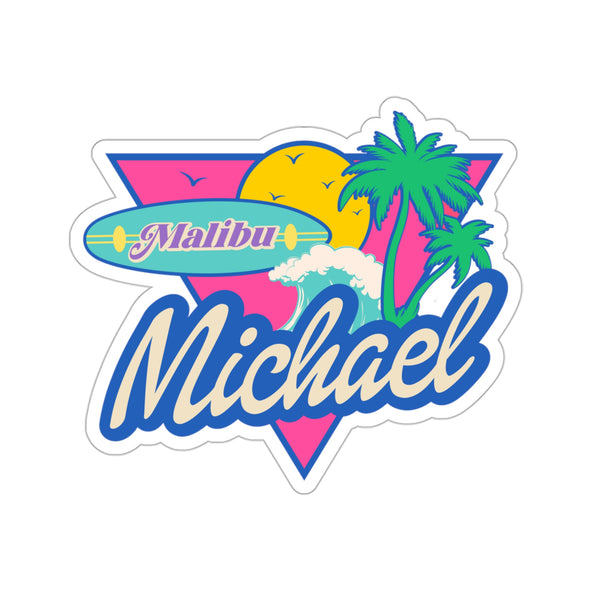 Malibu Michael Stickers