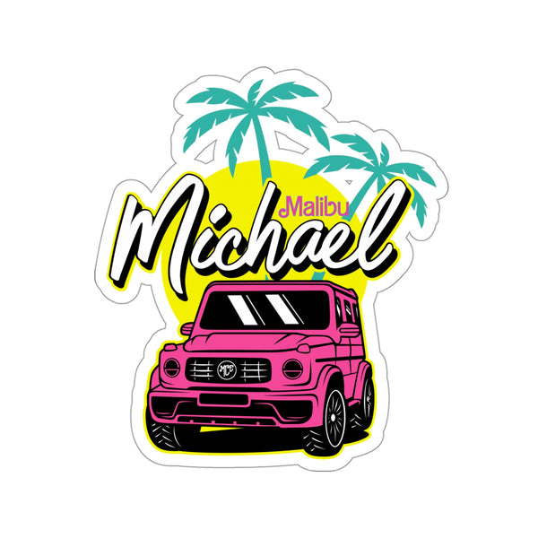 Malibu Michael dream car Stickers