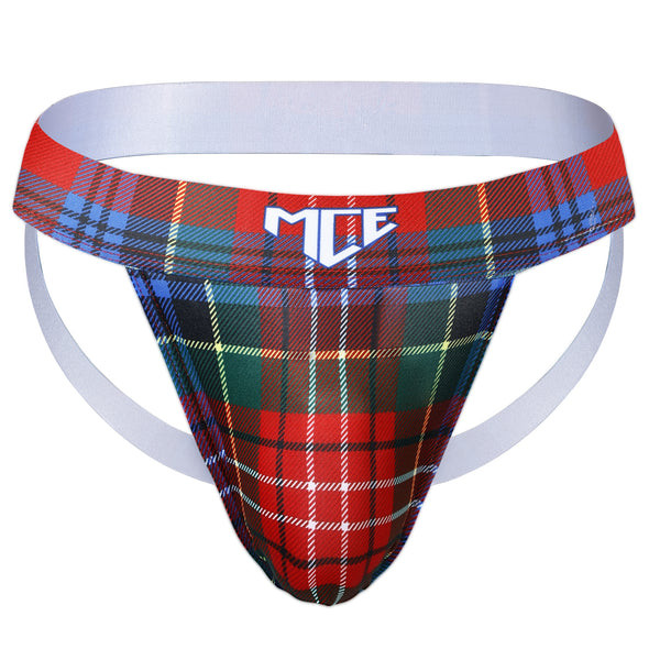 Vintage plaid MCE jock strap - MCE Creations