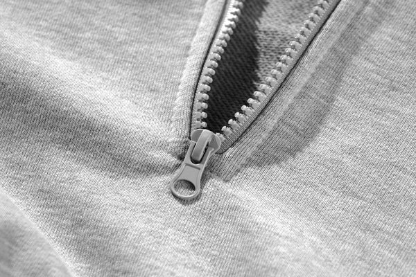 Gray MCE quarter zip hoodie