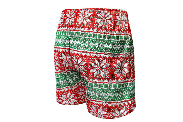 Christmas sweater mesh MCE shorts