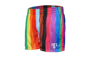 alphabet mafia MCE mesh shorts