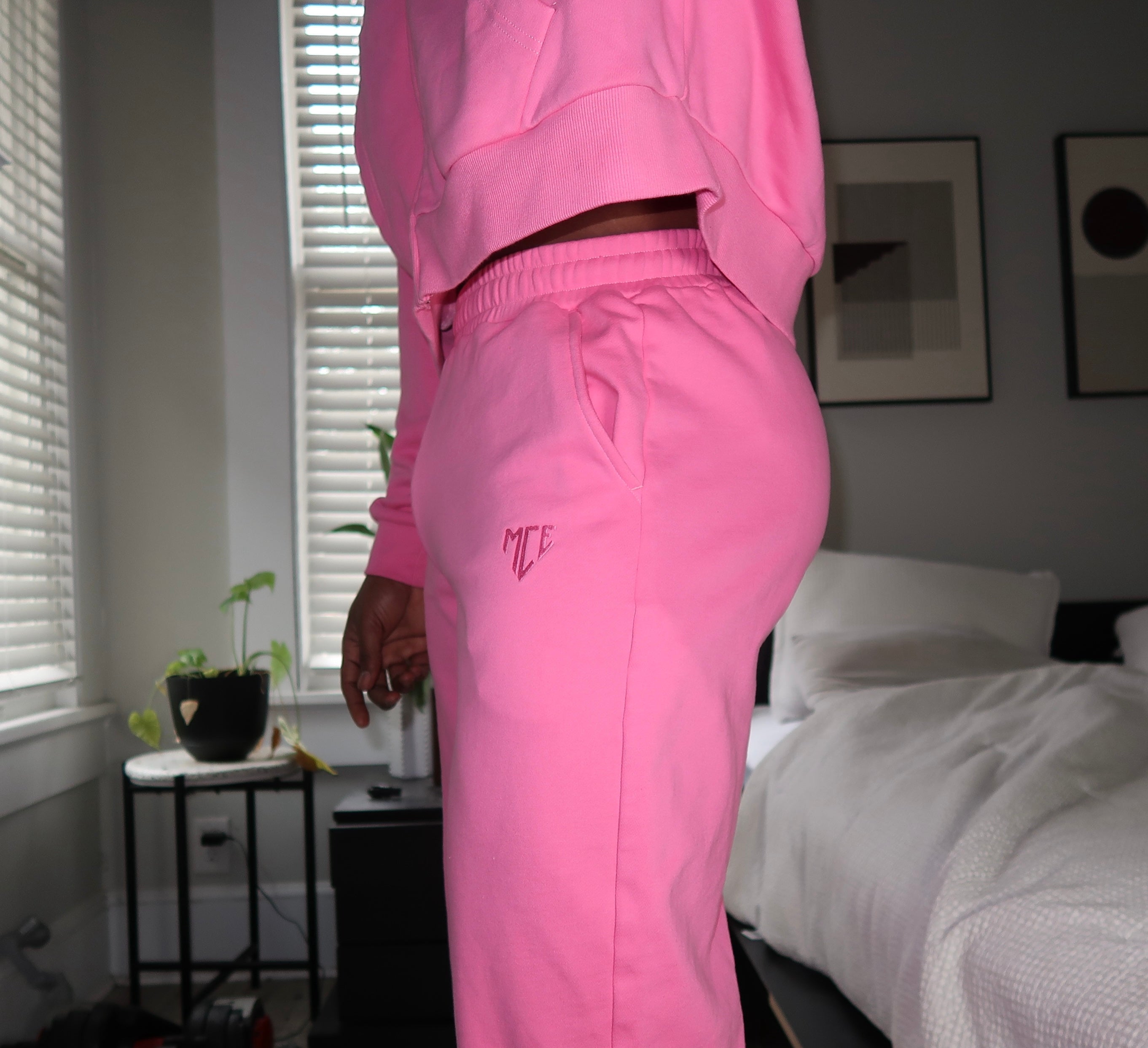 Popular Pink MCE sweatpants