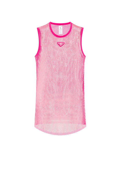 Malibu Michael rhinestone tank top