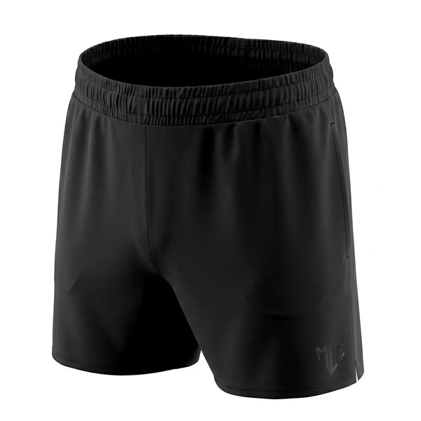 black MCE gym shorts - MCE Creations