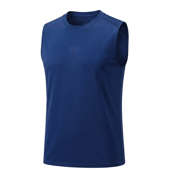 blue MCE muscle tank