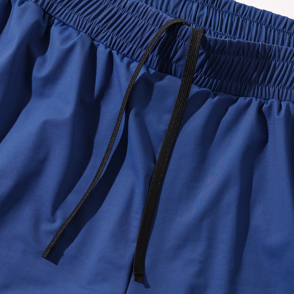 blue MCE gym shorts - MCE Creations