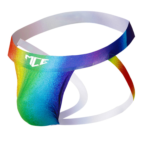 pride spray paint MCE jock strap