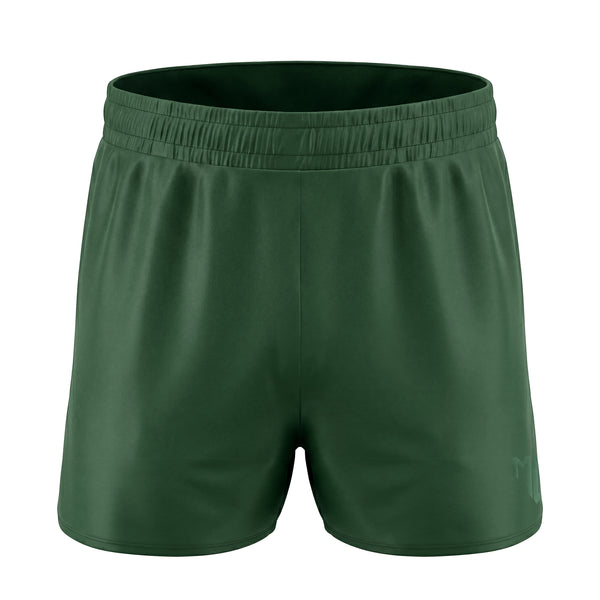 green MCE gym shorts - MCE Creations
