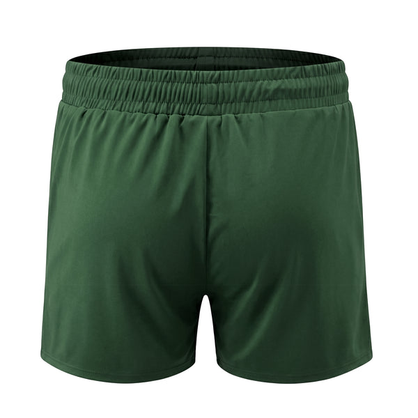 green MCE gym shorts - MCE Creations