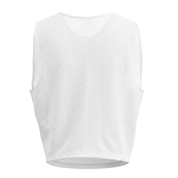 white cropped mesh tank