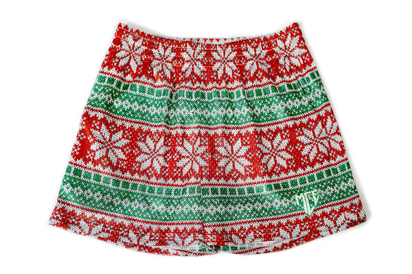 Christmas sweater mesh MCE shorts