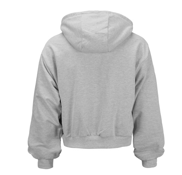 Gray MCE quarter zip hoodie