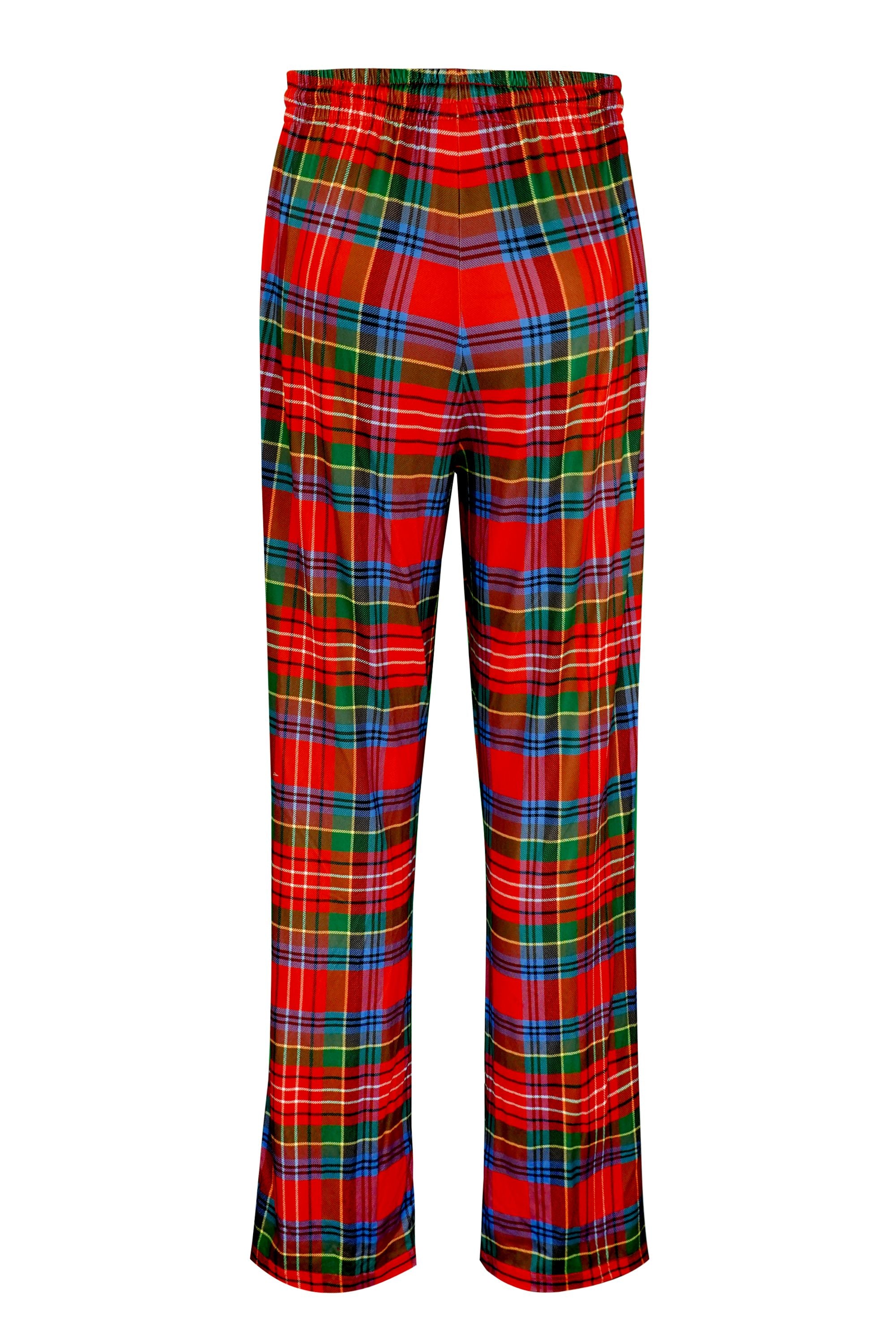 vintage plaid MCE pajama pants