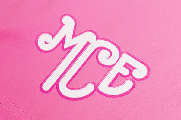 Malibu Michael pink MCE bike shorts