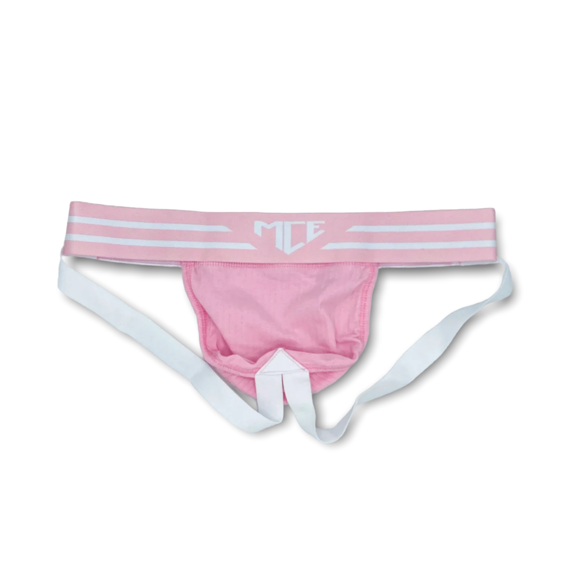 bubblegum pink MCE jock strap