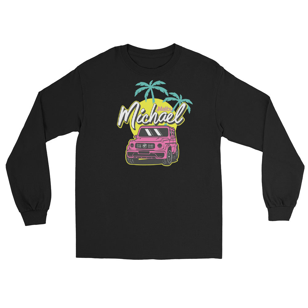 Malibu Michael dream car unisex Long Sleeve Shirt