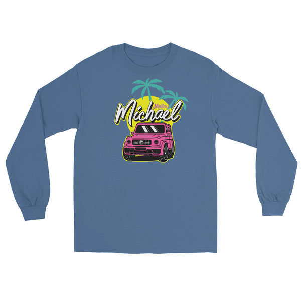 Malibu Michael dream car unisex Long Sleeve Shirt