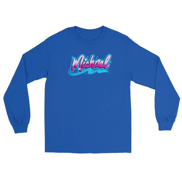 Malibu Michael airbrush unisex Long Sleeve Shirt