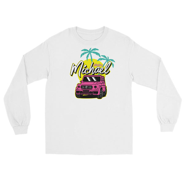 Malibu Michael dream car unisex Long Sleeve Shirt