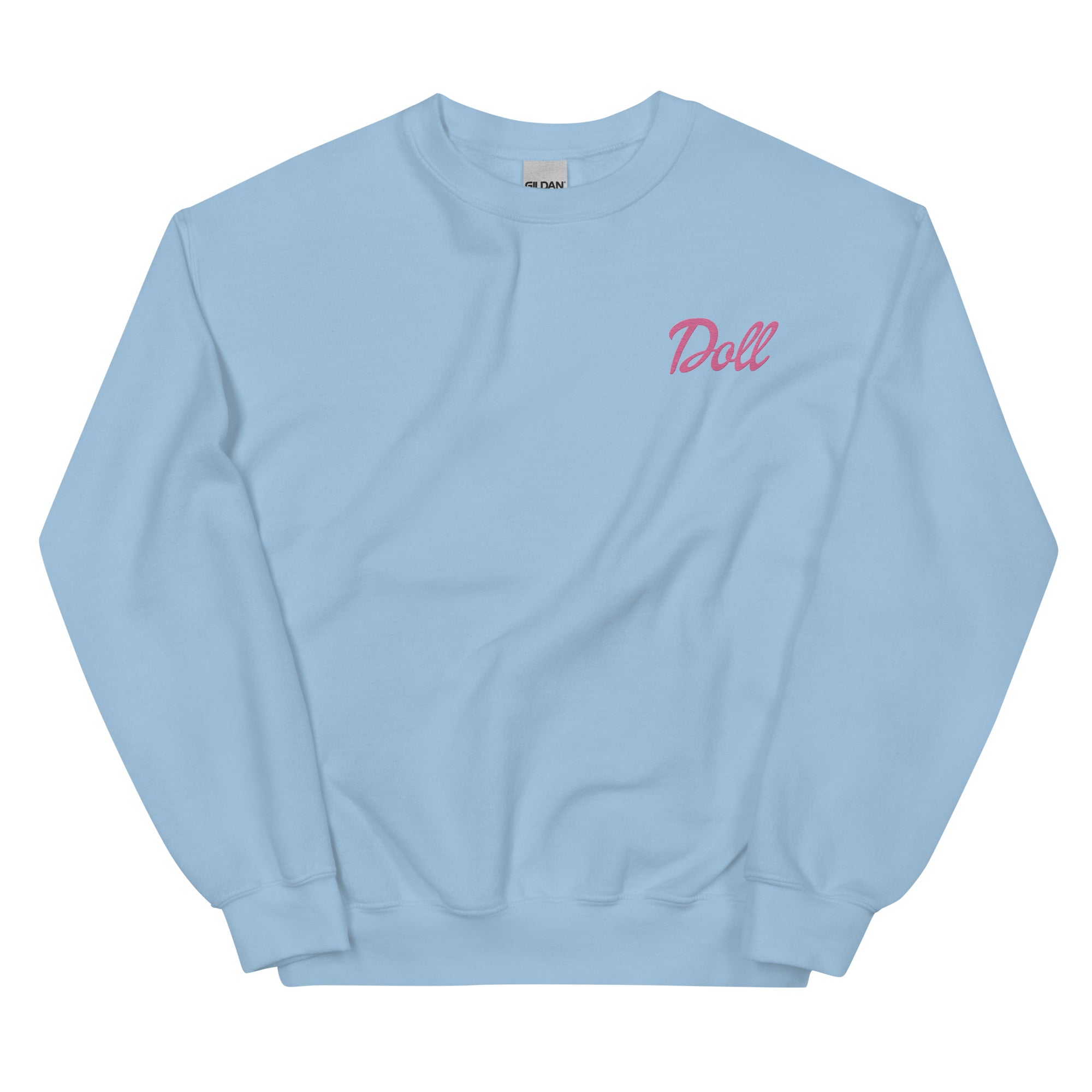 Doll embroidered Unisex Sweatshirt