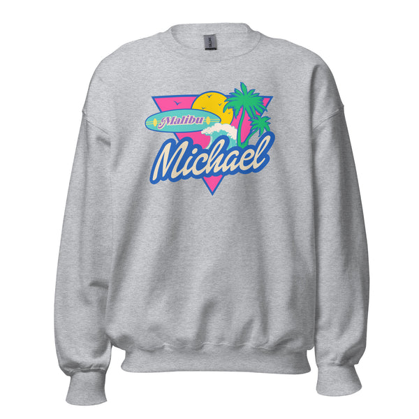 Malibu Michael Unisex Sweatshirt
