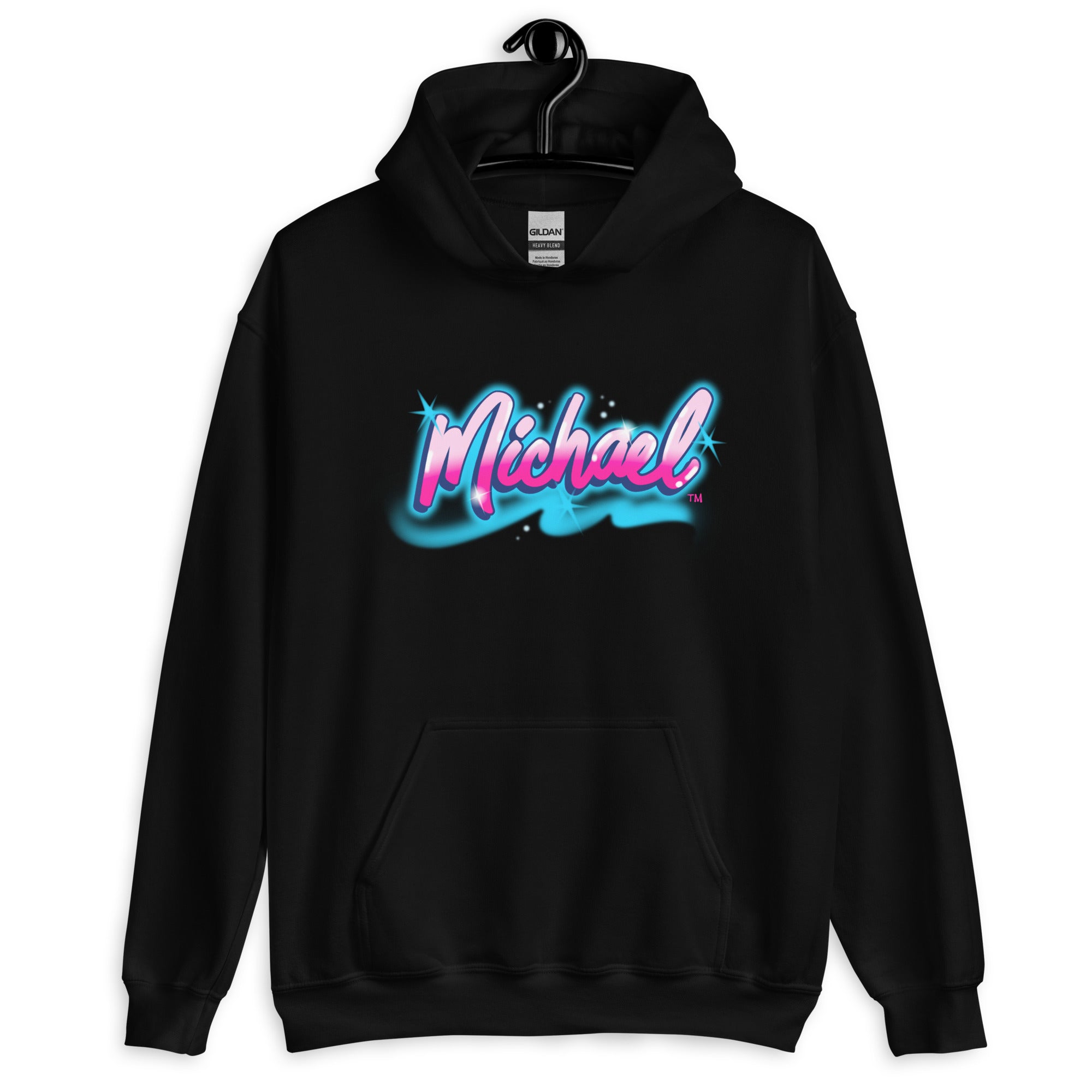 Malibu Michael airbrush Unisex Hoodie