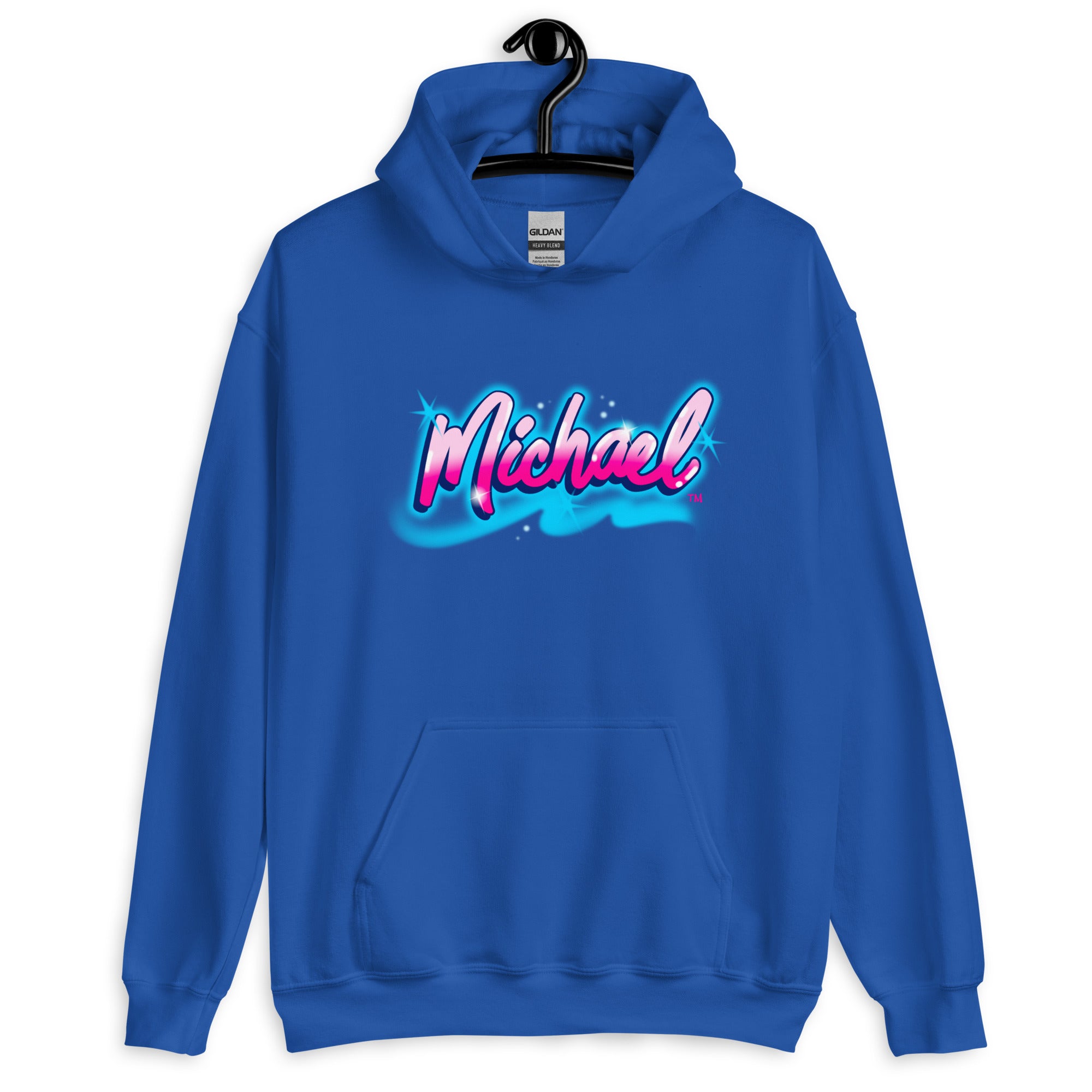 Malibu Michael airbrush Unisex Hoodie