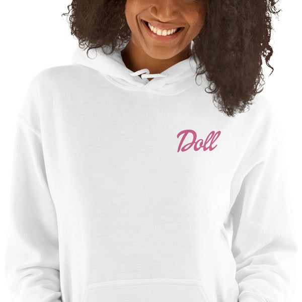 Doll embroidered Unisex Hoodie