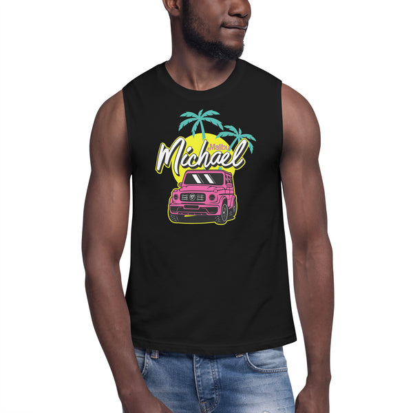 Malibu Michael dream car Muscle tee