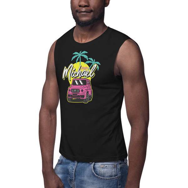 Malibu Michael dream car Muscle tee