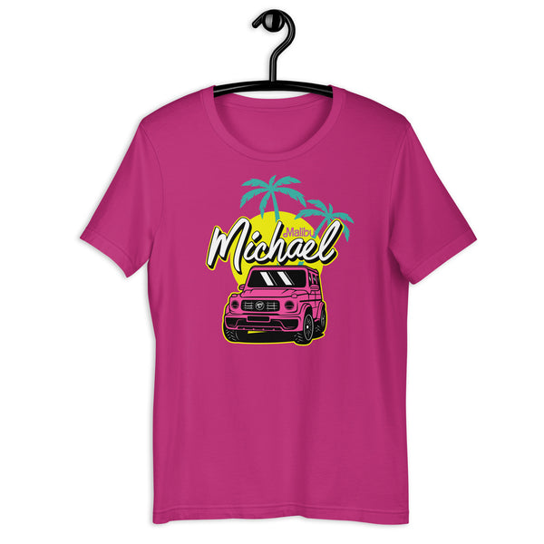 Malibu Michael dream car Short-Sleeve Unisex T-Shirt