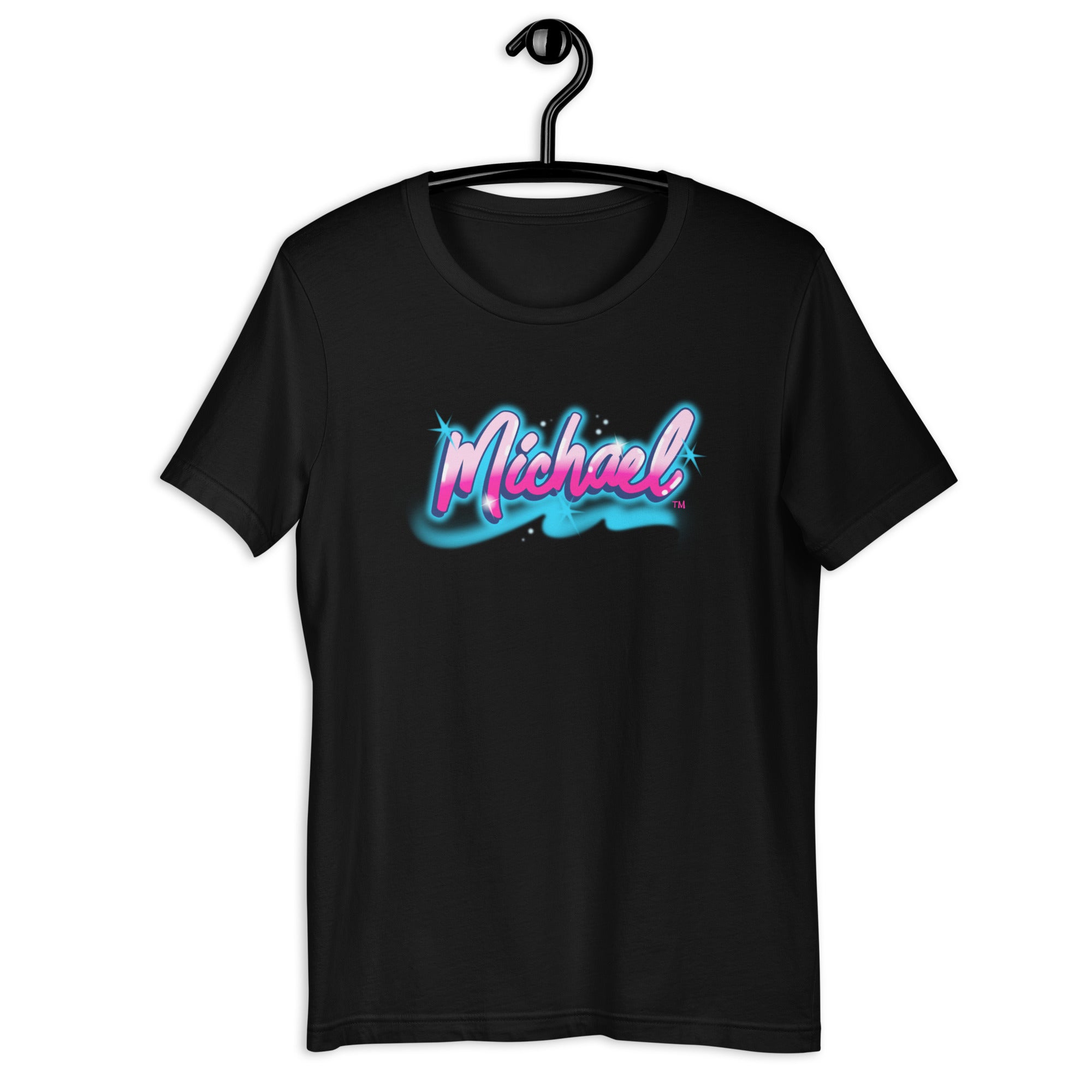 Malibu Michael airbrush Unisex t-shirt